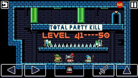 Total Party Kill Level 41-42-43-44-45-46-47-48-49-50 Android/iOS Walkthrough