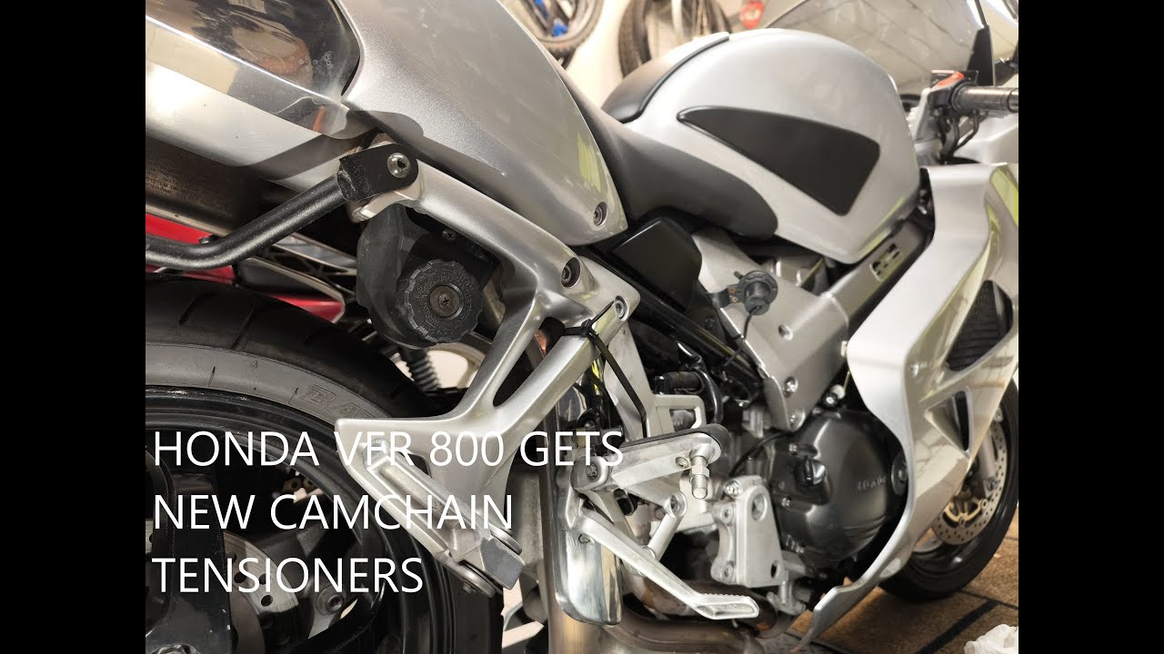 HONDA VFR 800 CAMCHAIN TENSIONER REPLACEMENT