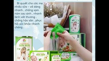 Ngũ cốc lợi sữa minmin 30 hạt Sdt ☎ 039.694.6200