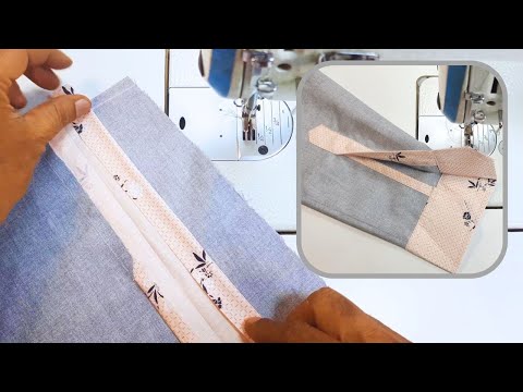 Sewing Tips And Tricks | How To Sew Shirt Sleeve Cuff Placket | Sew A Simple And Cuff Design #31