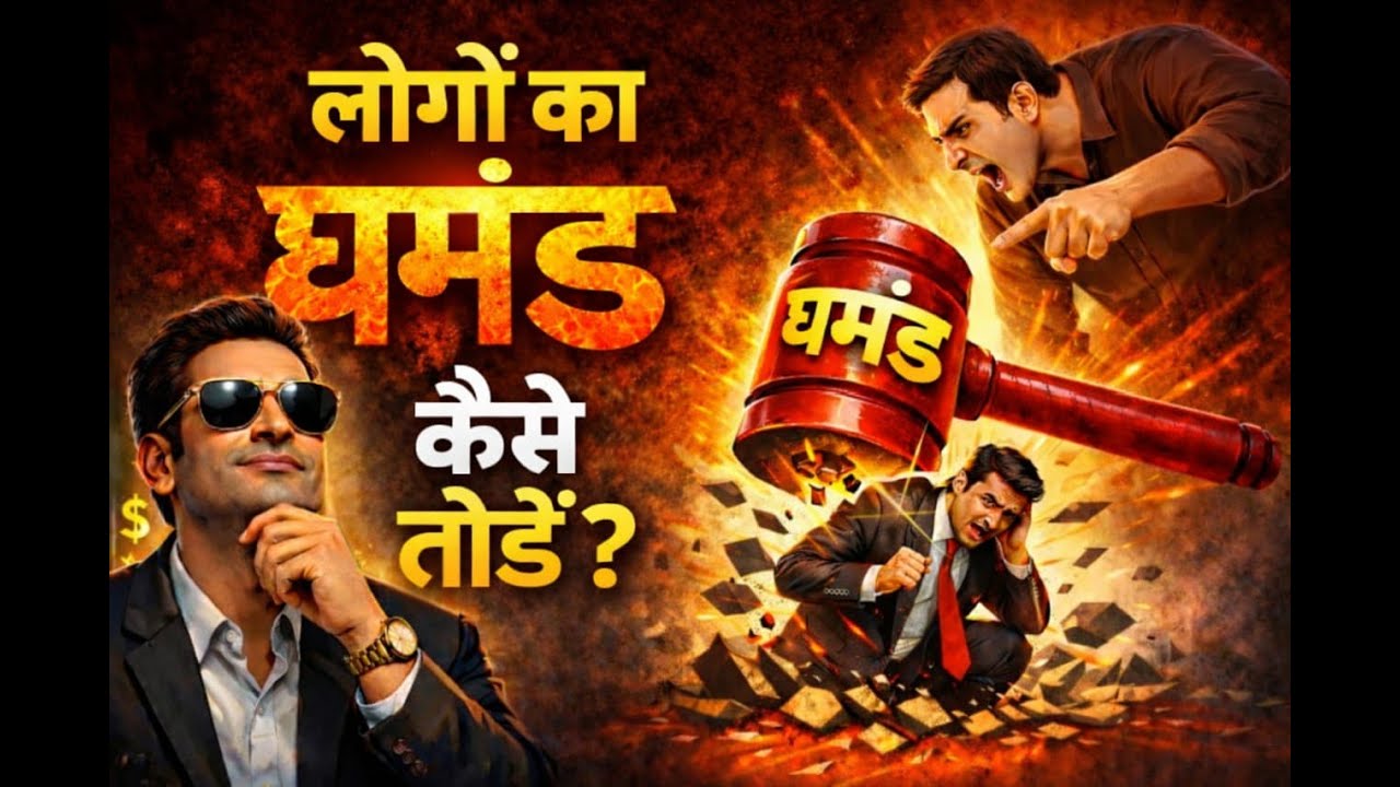 लोगों का घमंड कैसे तोड़ें ||how to  break people's ego || powerful motivational video asha ma'am