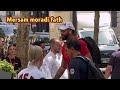 LeBron James and Anthony Davis and group arrive in hotel in Paris 30/July/2024