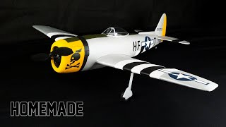 Republic P-47N Thunderbolt RC Plane DIY