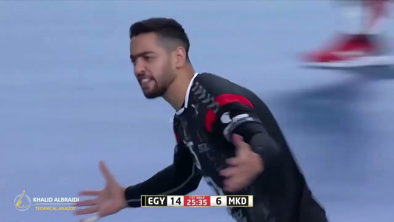اهدف نجم المنتخب المصري لكرة اليد ونادي نيم الفرنسي أحمد هشام دودو كاس العالم مصر 2021