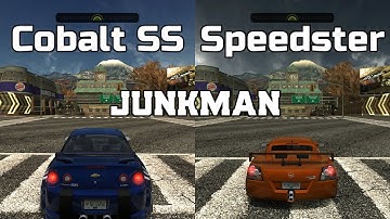 Chevrolet Cobalt SS vs Opel Speedster - NFS MW Redux V3 - WHICH IS FASTEST ?