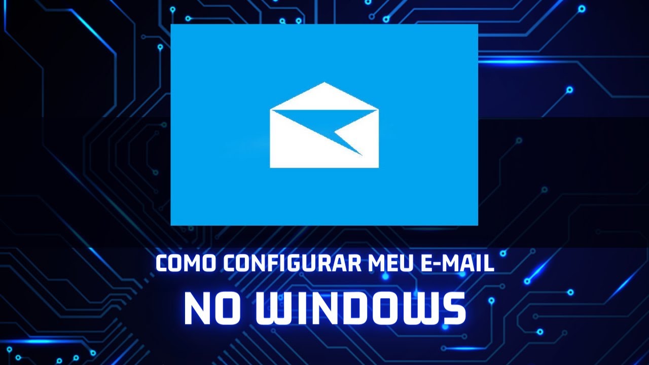 COMO CONFIGURAR O SEU E MAIL NO PRÓPRIO GERENCIADOR DE E MAIL DO ...