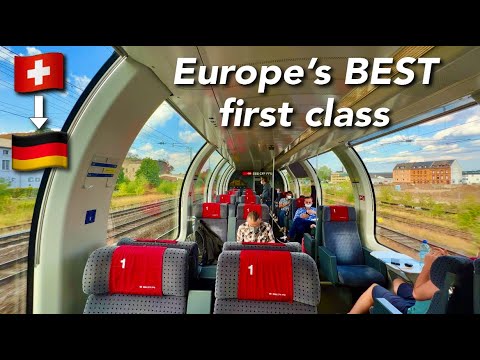 Germany's most SCENIC ride - Zurich to Hamburg by train