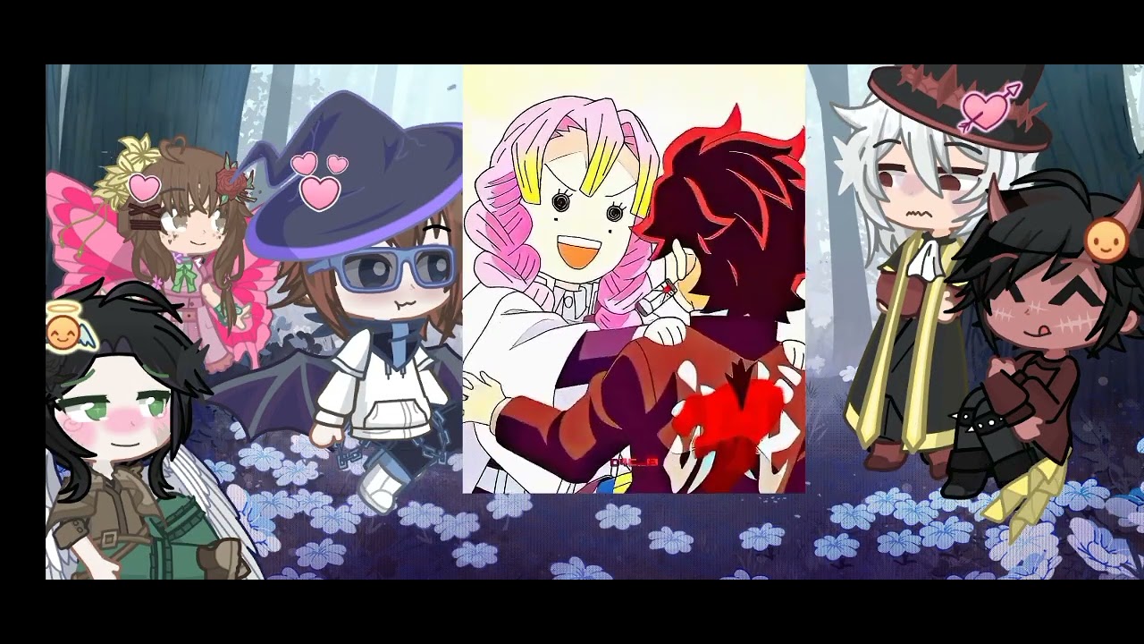 Реакция яндере!игра бога на т/и как митсури!