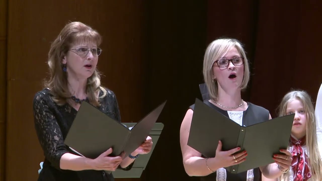 A Nádorvárosi Iskola tanári kórusának karácsonyi műsora