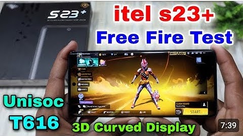 itel s23 plus freefire Max Test #itel S23 plus unboxing and camera test #itels23plus #itels23+ #itel