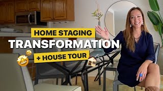 Amazing Home Staging Transformation + walk through