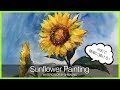 [ Eng sub ] Sunflower Watercolor Painting Easy Tutorial 水彩でひまわりを簡単に描くコツ　初心者講座