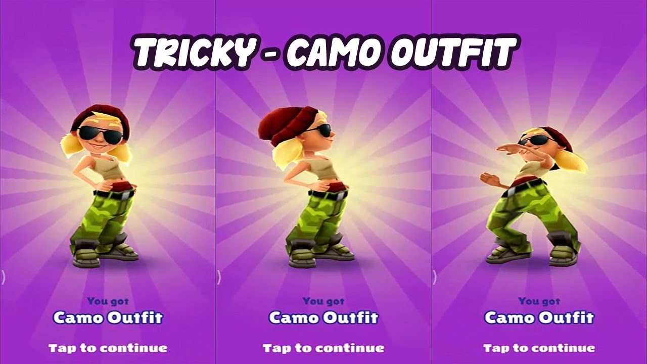 Unlocking Tricky, Camo Outfit, Starboard, Lumberjack and Superhero