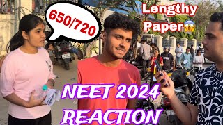 Student Shocking Reaction After NEET 2024😱|NEET 2024|Was NEET 2024 Difficult#neet2024|Abhinav Sharma