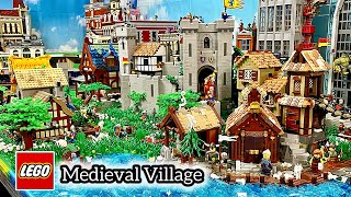 The Ultimate LEGO Medieval Village MOC Build