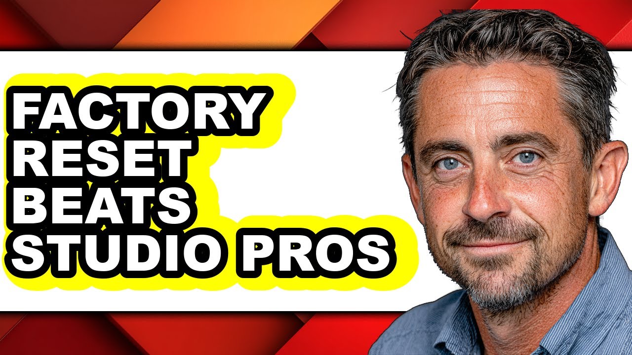 How to Factory Reset Beats Studio Pros - Full Guide
