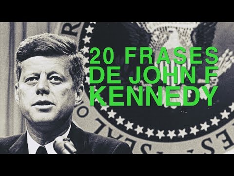 20 Frases de John F. Kennedy | El presidente que hizo soñar a EEUU 🇺🇸