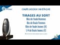 Tirages au sort coupe rgion bretagne hommes femmes jeunes hf