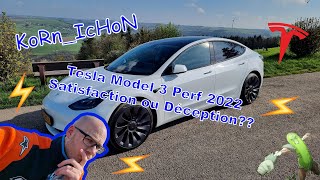 🔋⚡️ Tesla Model 3 Performance 2022 ⚡️🔋 - Alors? Déçu ou pas? 🤔🤔