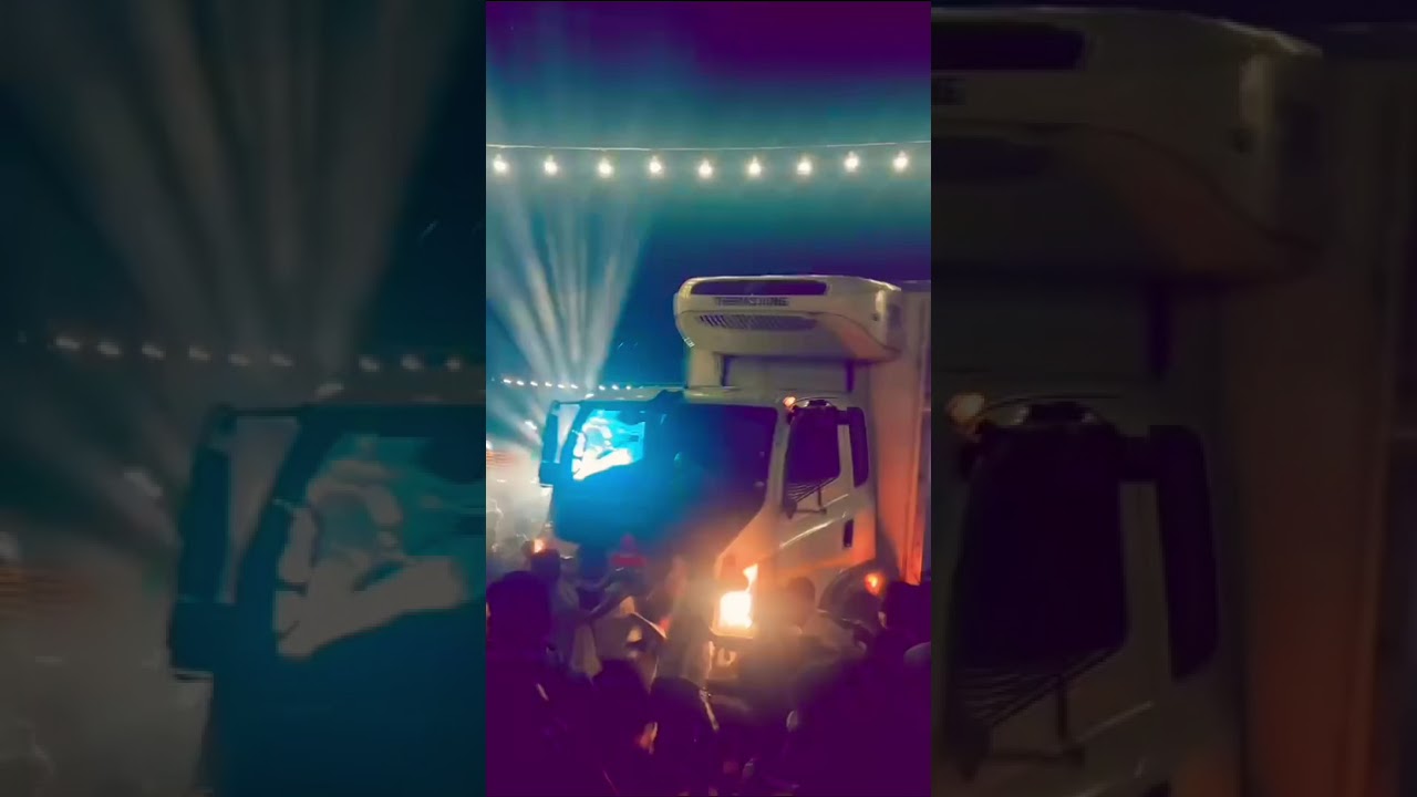 Lorry incident during ganesha procession 🥹