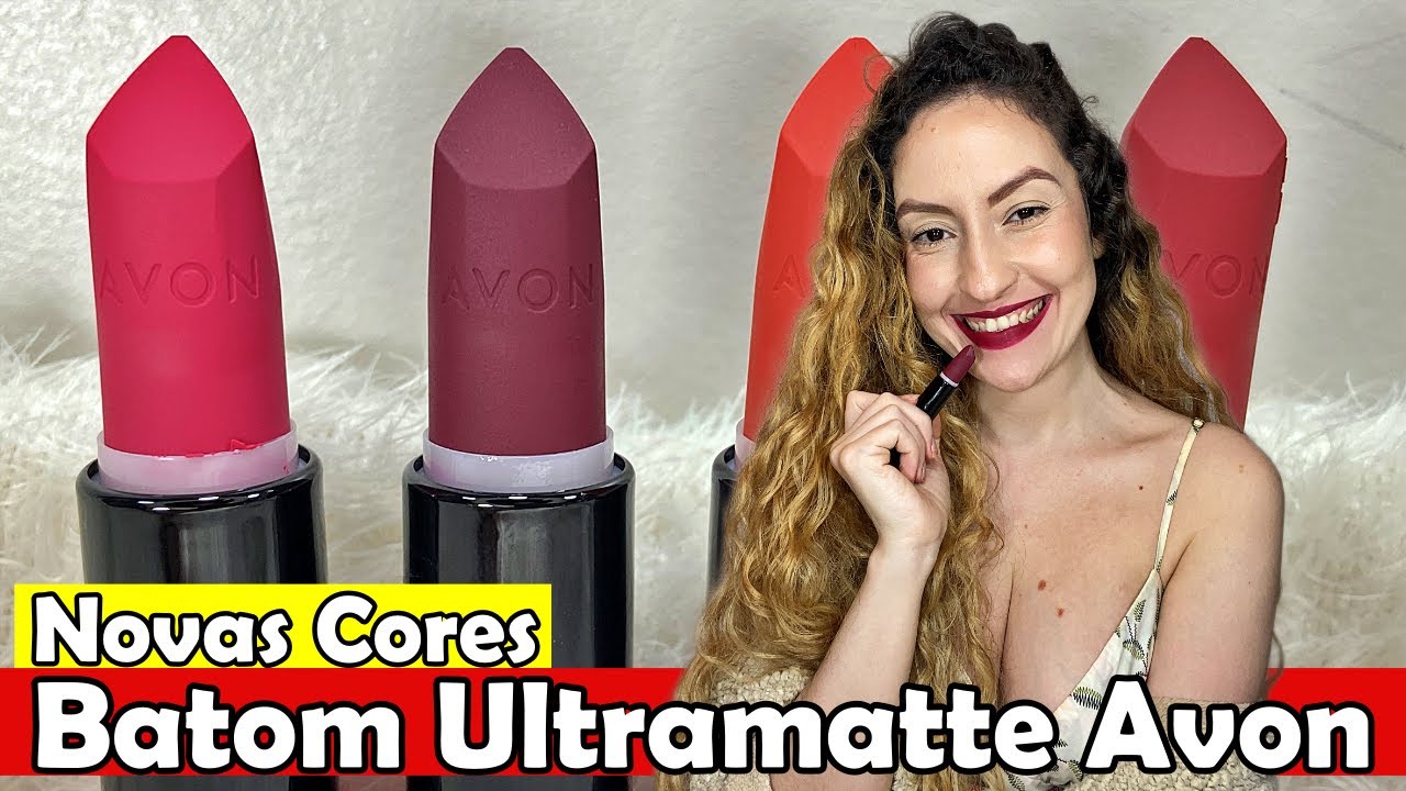NOVAS CORES BATOM ULTRAMATTE AVON (Julho 2025) | LAIANE LIRA
