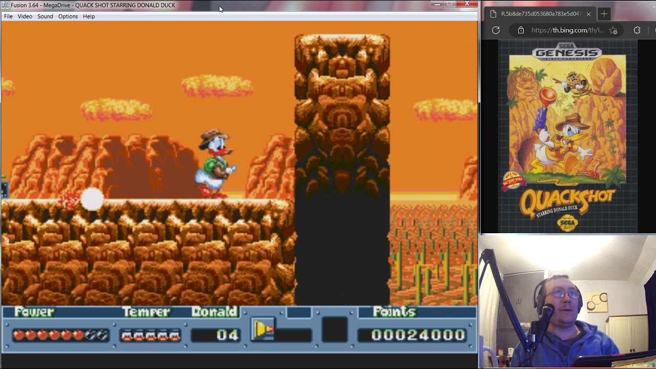Lets Play - QuackShot Starring Donald Duck for the Sega Mega Drive/Genesis