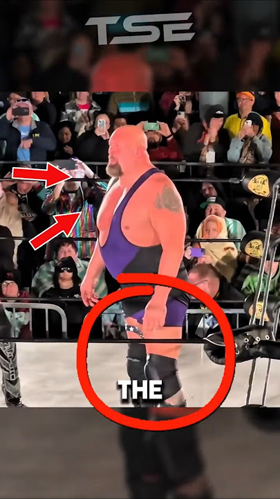What Happened To The Bigshow's Legs?! 😨 #wwe