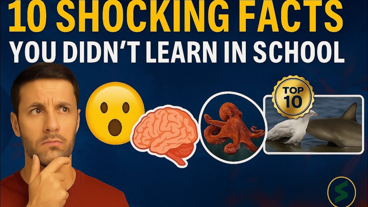 10 Shocking Facts You Never Learned in School | Secrets & Stats (Urdu
