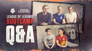The Biggest Inter Is... G2 Lol Bootcamp Q&A