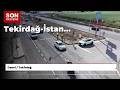 Tekirdağ-İstanbul kara yolunda araç yoğunluğu / Ek görüntü