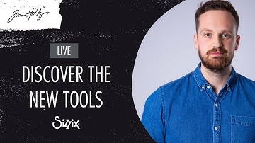 Learn how to use the NEW Tim Holtz Tools with designer Josh - Sizzix