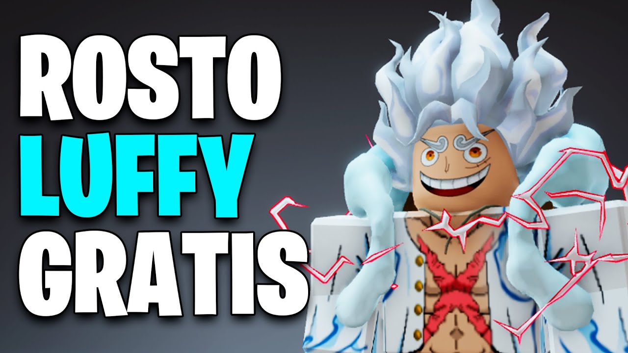 SKIN DO LUFFY DE GRAÇA NO ROBLOX - ROBLOX ITENS GRATIS 