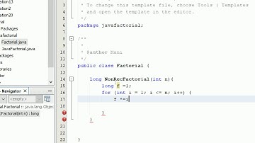 Finding Factorial using Recursive and Non Recursive Techniques