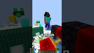 Minecraft'ta Herobrıne Kovaladım !! #shorts