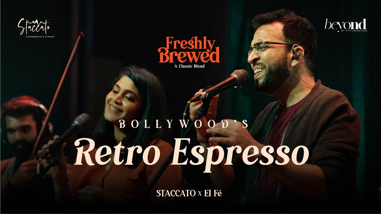 Bollywoods Retro Espresso  Staccato  Freshly Brewed
