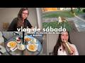 Vlog de um sábado, café da manhã, fiz lasanha, banho premium e momento de descanso