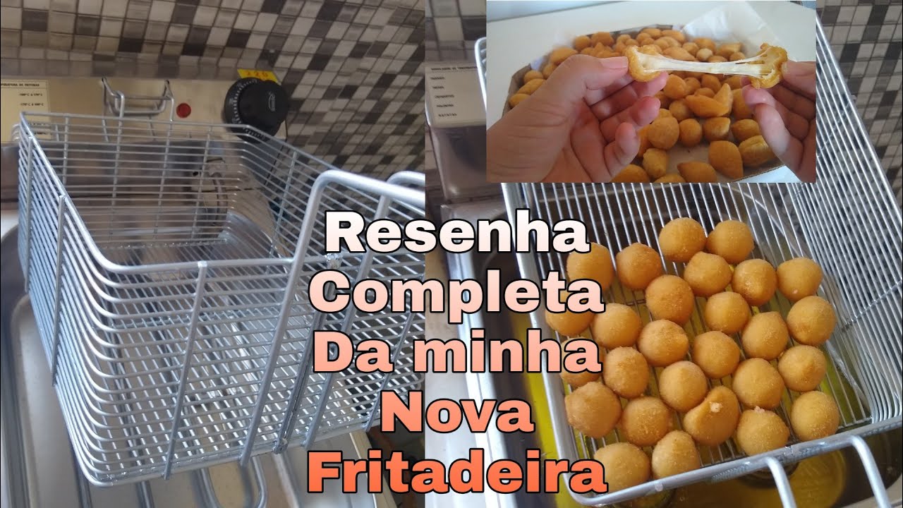 Minha nova Fritadeira elétrica