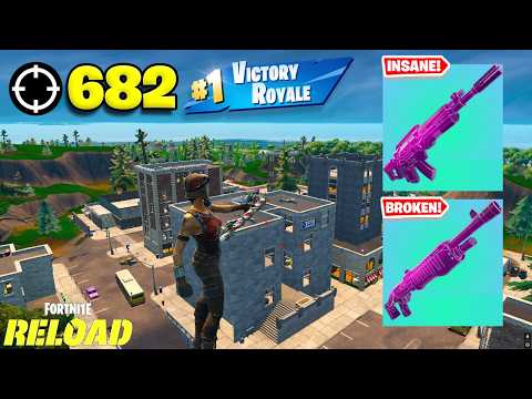 682 Elimination "RANKED RELOAD” Gameplay Wins (Fortnite Chapter 7 PS5 Controller)