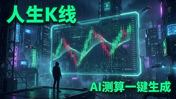 全网爆火的“人生K线”怎么玩？AI算出你的一生运势，精准到可怕！