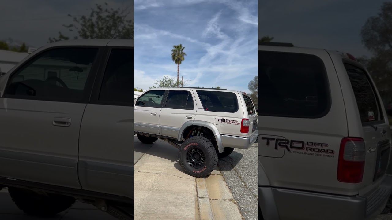 4Runner with 3 Link & long travel 