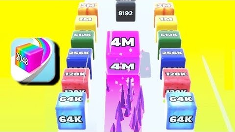 Jelly Run 2048 - All Levels Gameplay (iOS & Android) Part 6