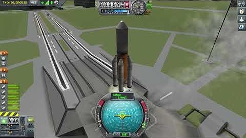 Kerbal Space Program Rocket Crash
