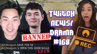 Pokimane Shows PH Live , Ricegum Uses N Word, Twitch Council, Dafran Ban - Twitch Drama/News #168