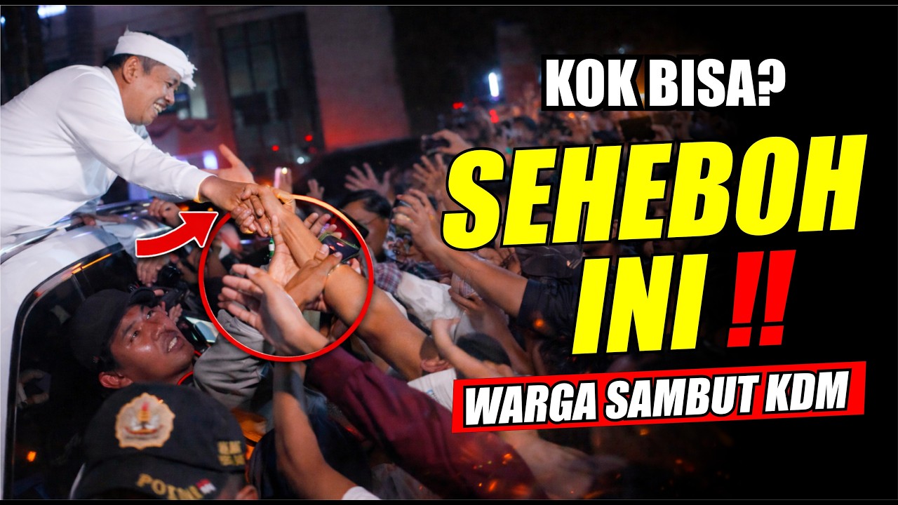 🔴 FENOMENA LANGKA! Sepanjang Sejarah Baru Kali Ini Saya Menyaksikan Sambutan Seperti Ini