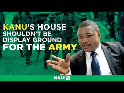Soldiers Allegedly Gain Entrance Into Nnamdi Kanu’s Compound