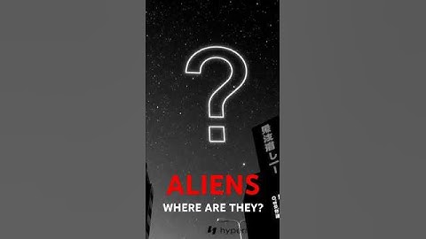 Why We Haven’t Found Aliens Yet? - The Fermi Paradox  #space #alien #shorts