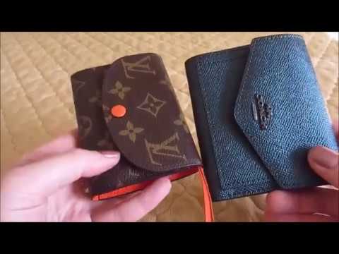 Louis Vuitton Rosalie vs Coach Crossgrain Wallet - YouTube
