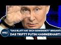 UKRAINE-KRIEG: "Das Blatt hat sich also gewendet!" Brisante Entwicklung! Das triftt Putin hammerhart