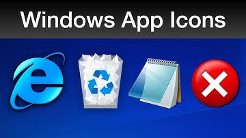 Windows App Icons! (2001 - present)
