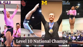 Level 10 National Championship Winning Routines